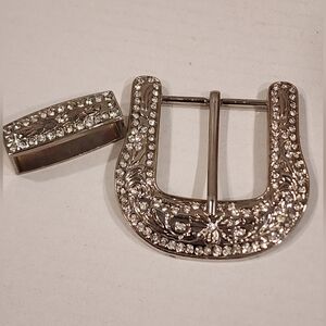 Gorgeous Rhinestone Western Belt Buckle